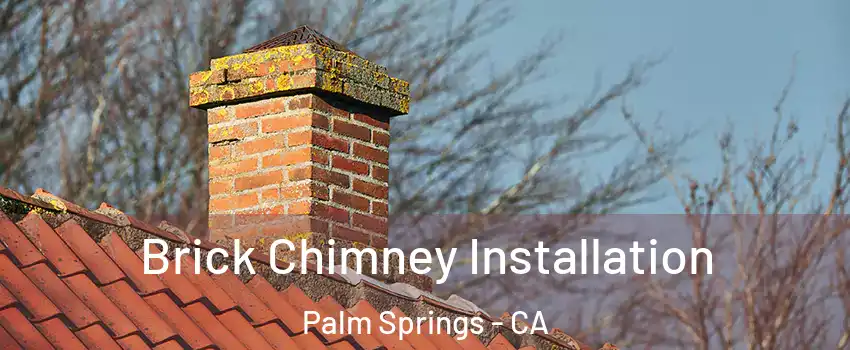  Brick Chimney Installation Palm Springs - CA