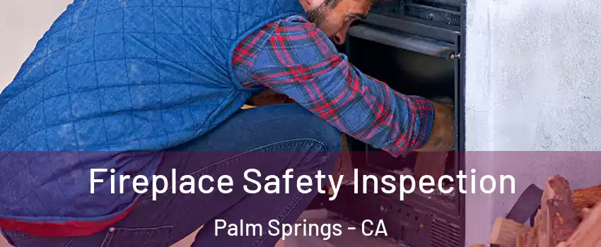  Fireplace Safety Inspection Palm Springs - CA