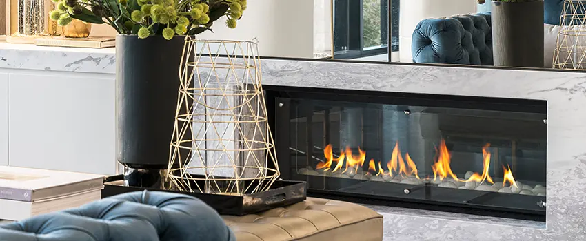 Custom Fireplace Crystals in Palm Springs, California