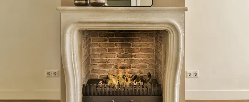 Vintage-style Fireplace Redesign in Palm Springs, California