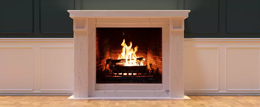 Open Flame Wood-Burning Fireplace Installation Services in Palm Springs, California