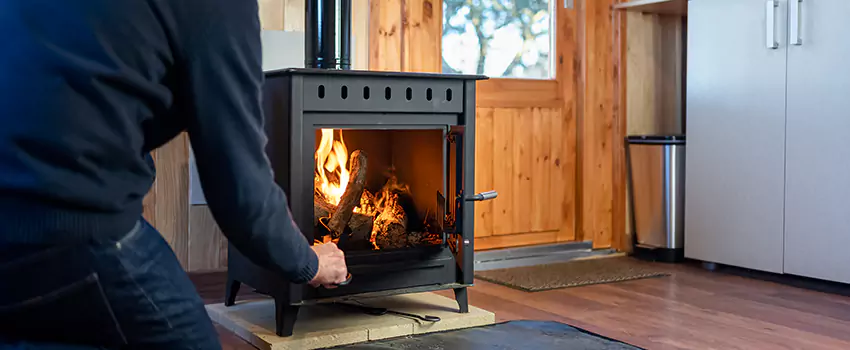 Open Hearth Wood Fireplace Installation in Palm Springs, CA