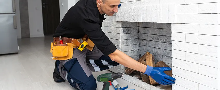 Fireplace Damaged Damper Frame Repair Services in Palm Springs, California