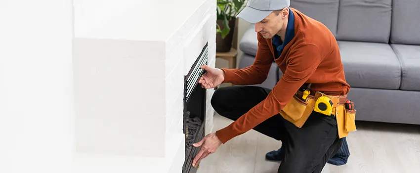 Cost of Fireplace Door Installation Service in Palm Springs, California