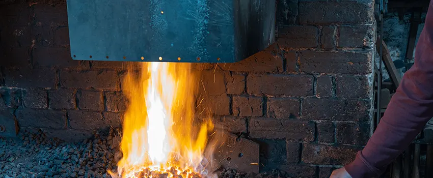 Fireplace Throat Plates Repair and installation Services in Palm Springs, CA