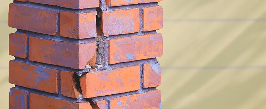 Repairing Cracked Porcelain Tiles for Fireplace in Palm Springs, CA