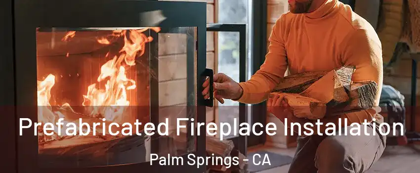  Prefabricated Fireplace Installation Palm Springs - CA