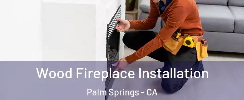  Wood Fireplace Installation Palm Springs - CA